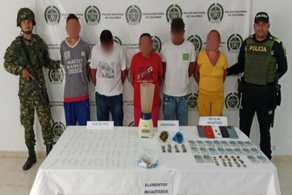 Capturados cinco presuntos integrantes del Clan del Golfo en La Jagua de Ibirico