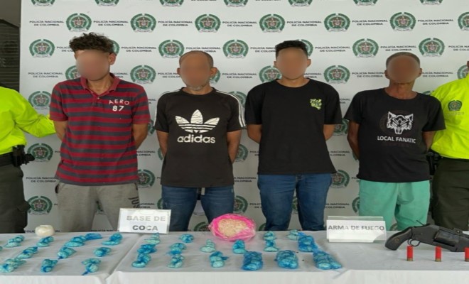  Caen con más de 7 mil gramos de estupefacientes en la Trinidad