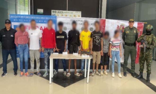 11 capturas integrantes gdco los de la finca