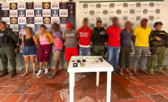 Capturados 15 integrantes del Clan del Golfo 