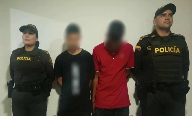 Capturados mientras se encontraban vendiendo sustancias alucinógenas