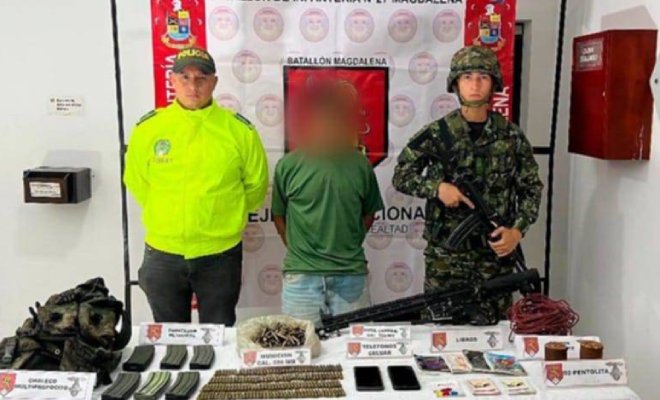 Capturados presuntos integrantes de la columna móvil Teófilo forero