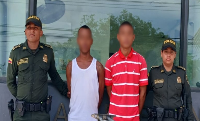 Capturados por porte ilegal de armas de fuego