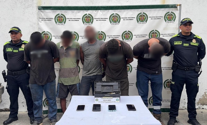 Capturados por el delito de hurto