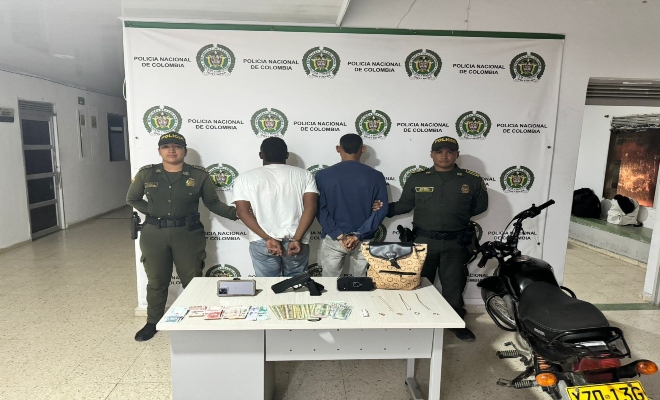 Capturados 2 presuntos delincuentes durante el plan cazador.