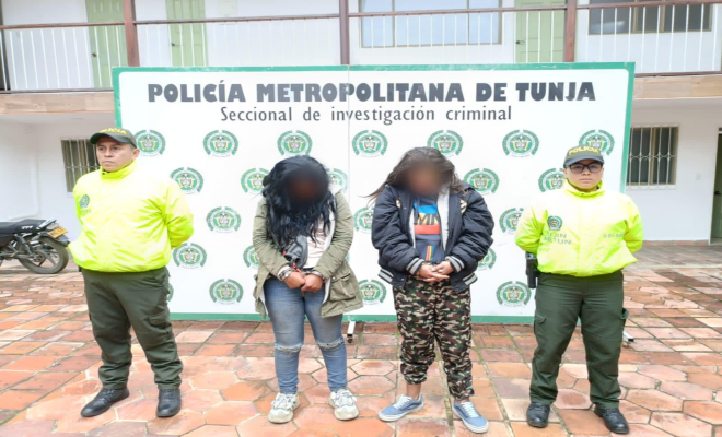 Captura mujeres operación "Dignidad"