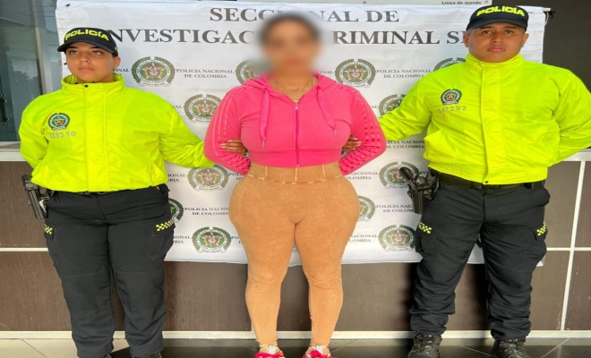 Capturada ciudadana dominicana solicitada por circular roja de Interpol 