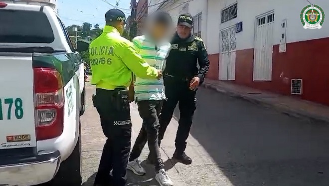 Conducción del capturado por violencia Intrafamiliar