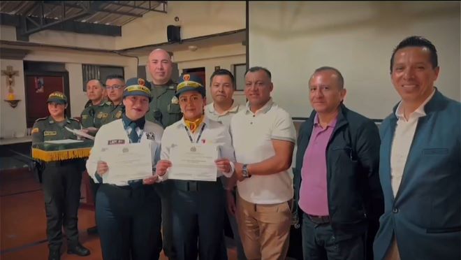 Acompañamiento por parte del Grupo de Policía Comunitaria MEPAS