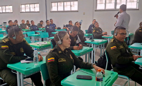 15 funcionarios policiales viajaron a Fortaleza, Brasil