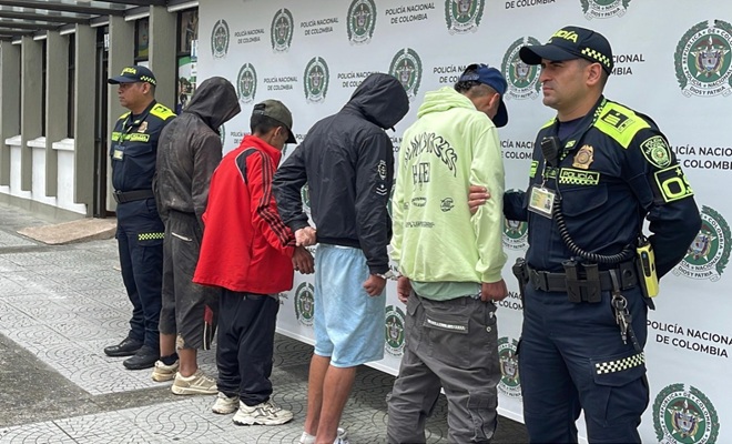 Delincuentes fueron capturados por robo en local ubicado en solferino