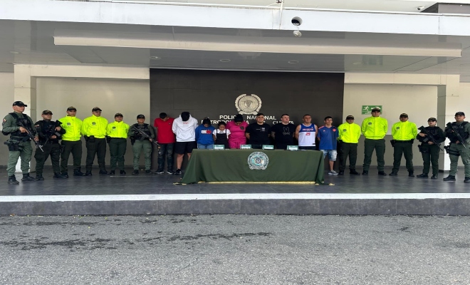 Capturados 17 integrantes de los “Pepinos”