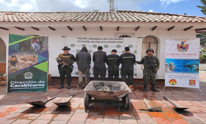 Duro golpe contra la minería ilegal en Pamplona