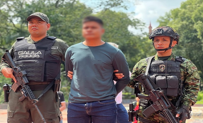 Capturado &ldquo;Vladimir&rdquo; presunto integrante del GAO 