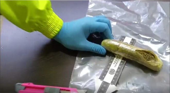 Tenía oculto en su cuerpo 53 gramos de marihuana