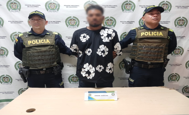 En plena corraleja, es  capturado 'Víctor cool' por el delito de homicidio