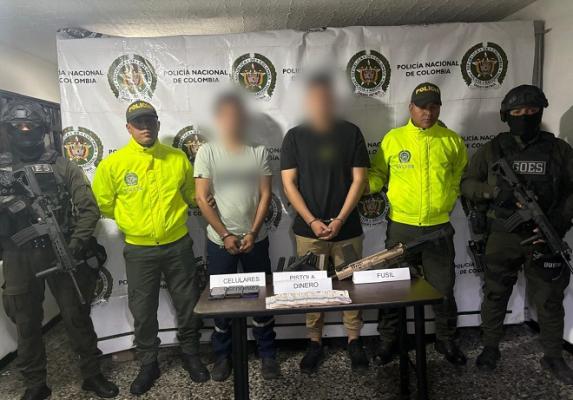 En Meta, La Policía Nacional capturó a alias ‘El flaco’ o ‘Caballo’, presunto integrante del Clan del Golfo 
