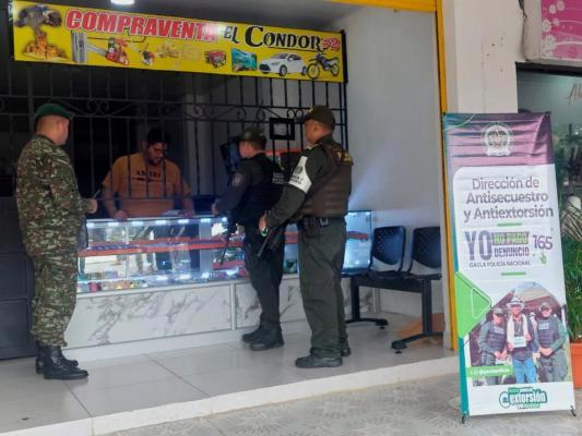 En contra de la extorsión