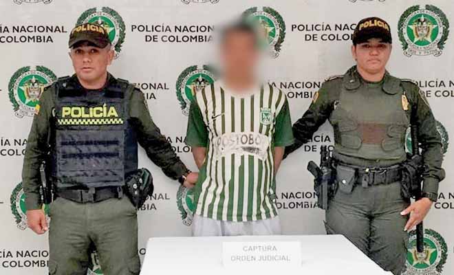 Captura en La Ceja de un hombre con orden de captura vigente por hurto agravado
