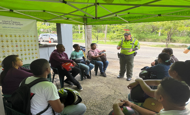En esta ocasión, la conmemoración se extendió a los 7 puestos de prevención vial del departamento de Bolívar (1)