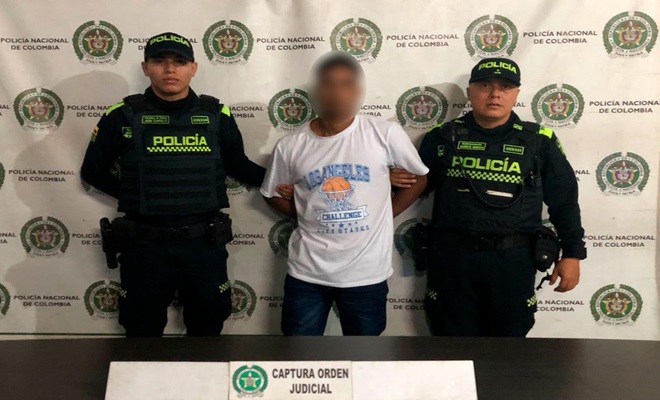 En la comuna de Aranjuez, fue capturado el presunto integrante de un grupo armado organizado