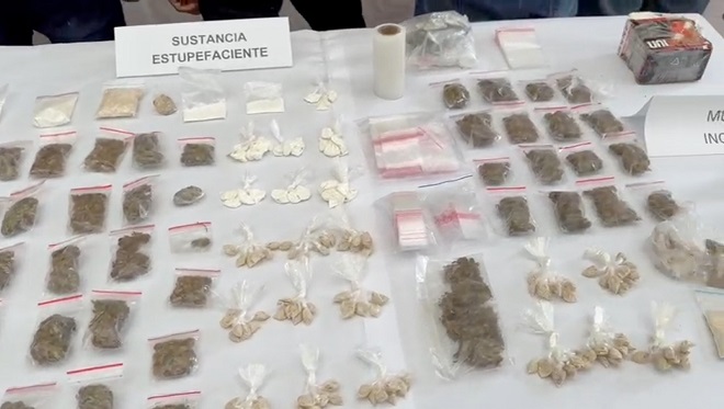 Estupefacientes incautados
