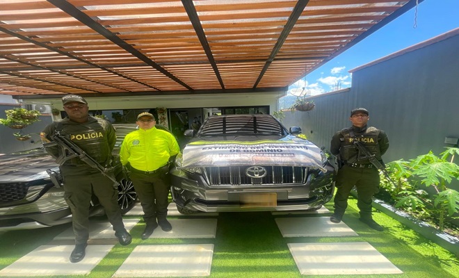 Extinción de dominio de bienes avaluados en 9.000 millones de pesos.