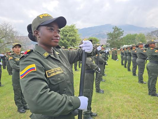 Primer contingente de Auxiliares de Policía