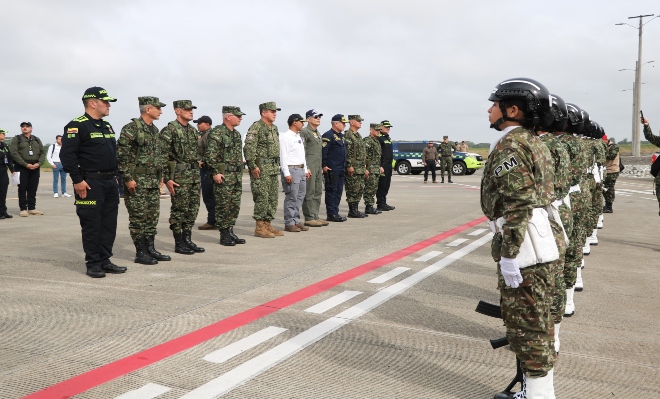 Policía metropolitana de Montería acompaña consejo de seguridad