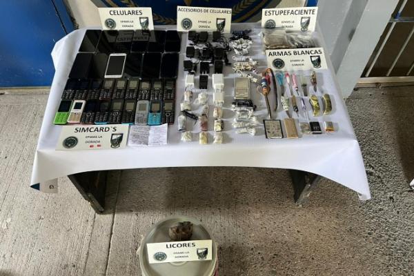 El GAULA interviene nuevamente la cárcel “Doña Juana” 