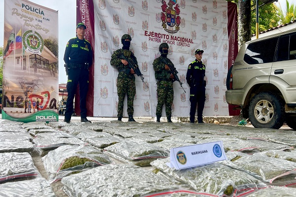 198 kilos de marihuana fueron incautados
