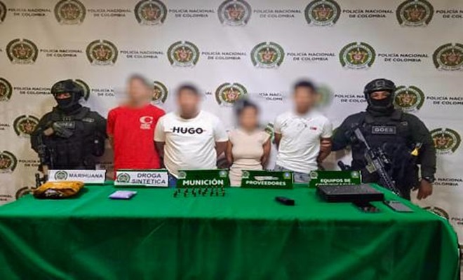 Golpe al microtráfico y a la delincuencia común en el centro de Medellín