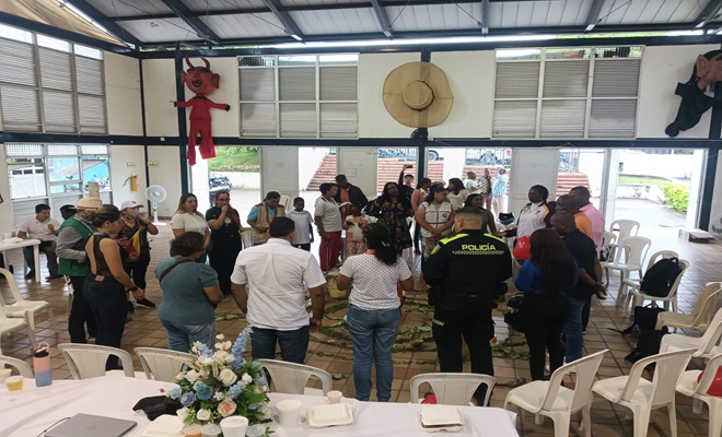 Hablando con las comunidades afro.