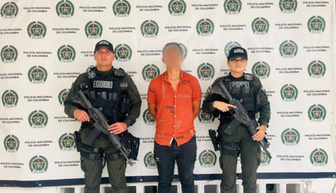 Grupo GOES permitió la captura del presunto agresor en el municipio de Acevedo