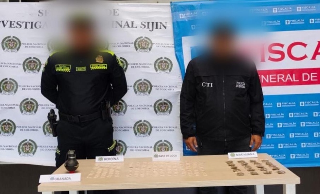 La Policía Nacional no le da tregua al comercio de sustancias estupefacientes