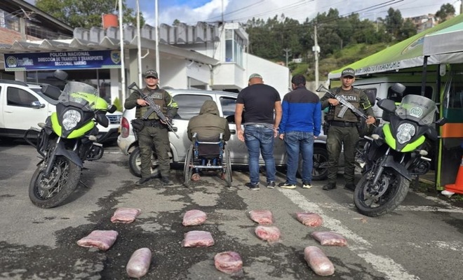 Incautados más de 120 kilos de base de coca 