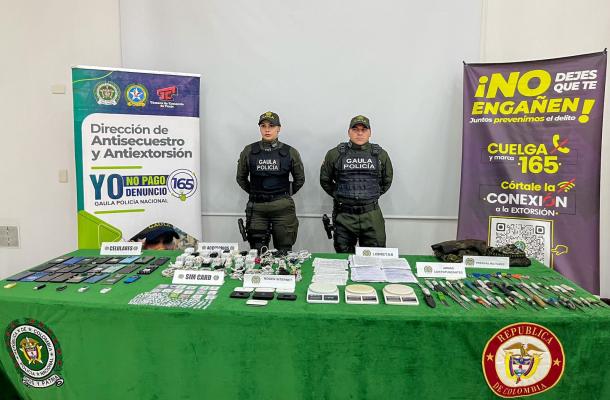 Golpe contra la extorsión digital desde centro penitenciario en Boyacá