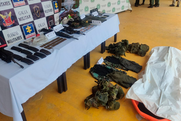 Incautación de armamento