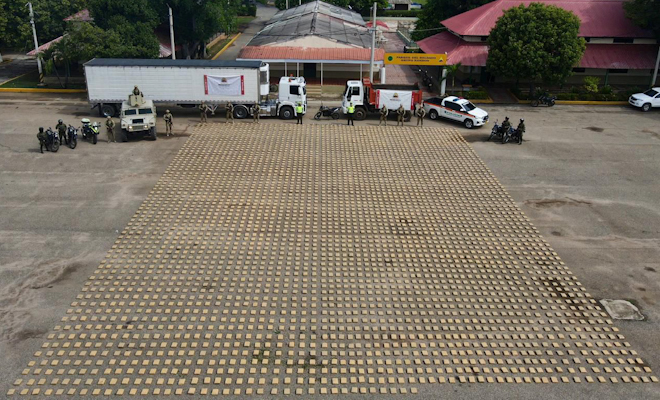 Incautación de 4 toneladas de marihuana