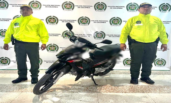 La Policía Nacional contundente contra el hurto a motocicletas en la ciudad de Neiva