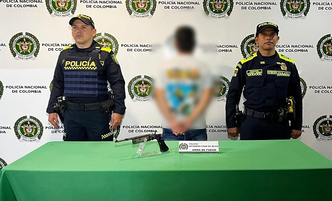 La Policía Nacional, en el marco de las fiestas Sanpedrinas, logra la aprehensión de un menor de 14 años de edad