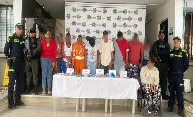 Ofensiva institucional contra el tráfico de estupefacientes en Sincelejo