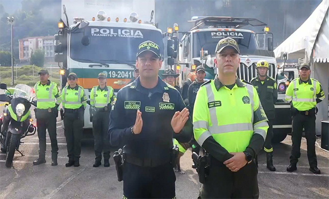 10 policías en el lanzamiento de semana santa