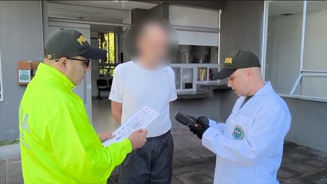 Lectura de derechos del capturado