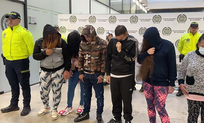 Desarticulado grupo delincuencial &lsquo;Los Tideo&rsquo; que operaba cerca de colegios en Suba, Bogot&aacute;