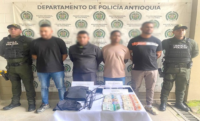 Detenidos varios integrantes de grupo responsable de secuestros y extorsiones en la zona norte