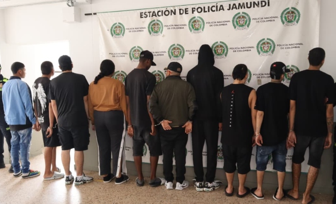 Capturados Los Bocachicos en Jamundí