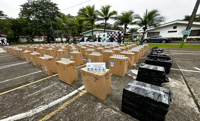 Operativo dejó dos capturados y más de 47.000 cajetillas de cigarrillos de contrabando incautadas en el Urabá antioqueño.