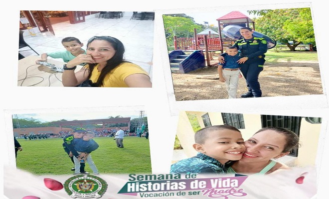 Mamá y Policía, dos profesiones que se llevan en el corazón
