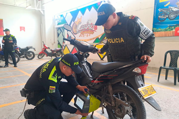 Marcación motocicletas